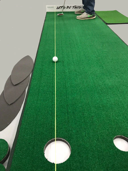 Michael Breed's "Let's Do This!" Big Moss Putting Mat - Image 3