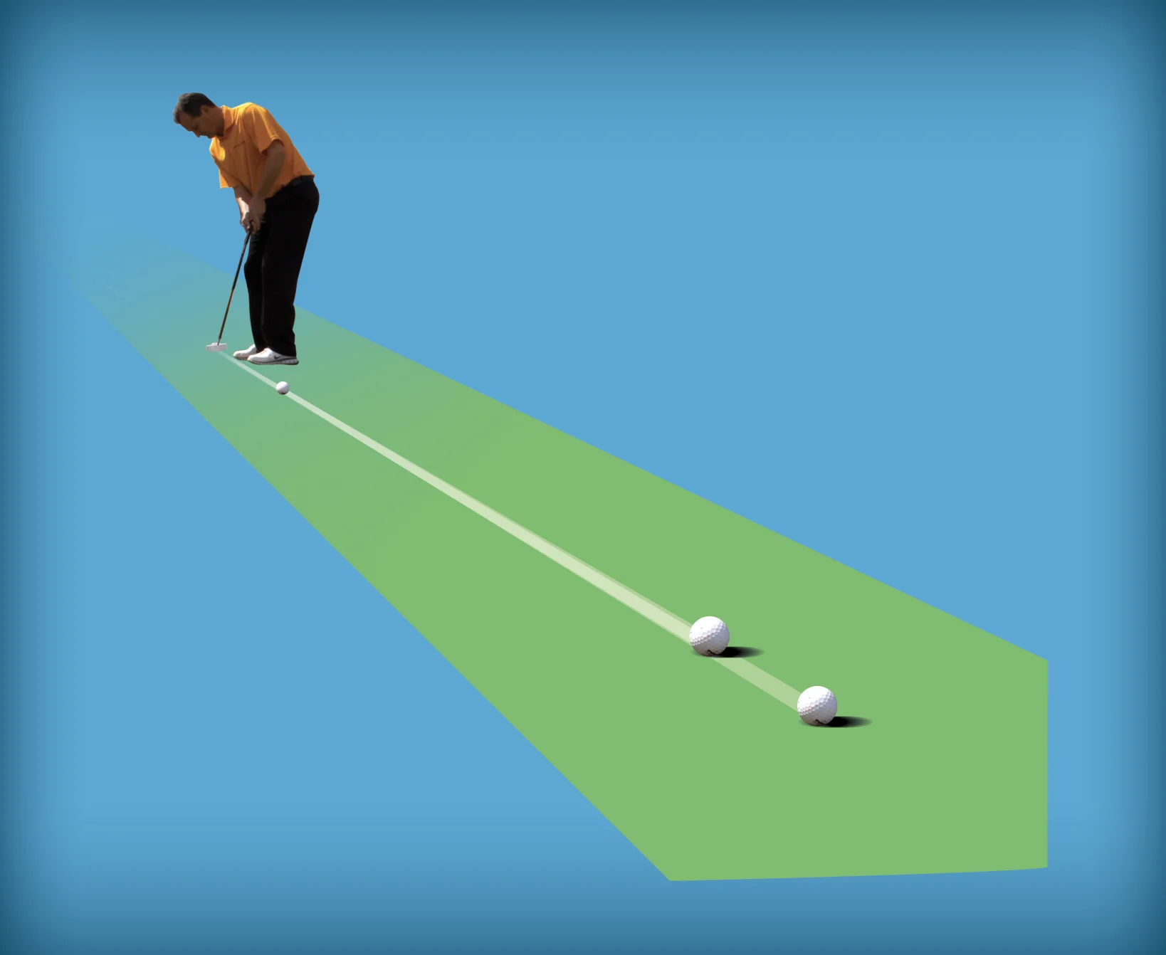 Orange Whip Putter Blade - Image 3